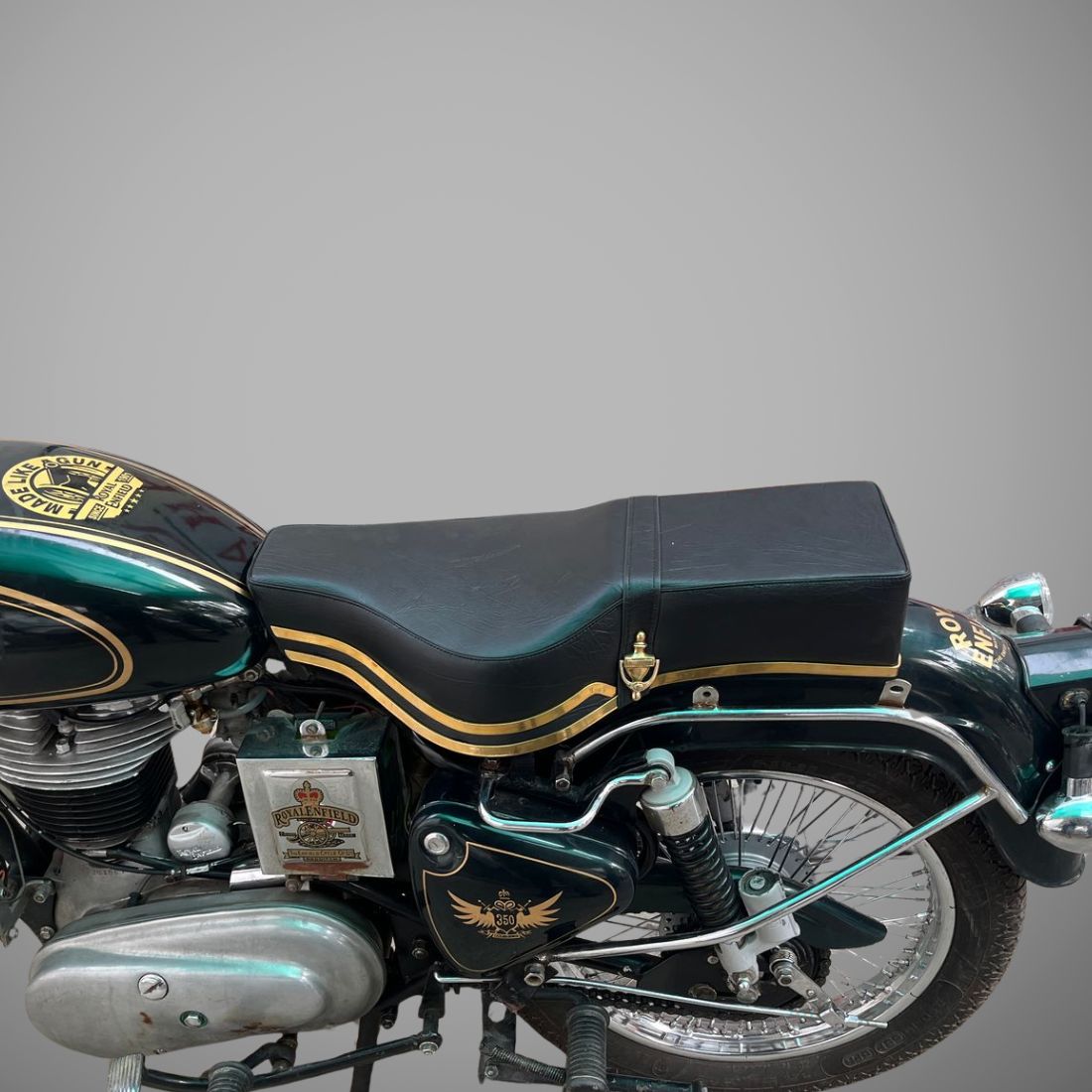 Royal Enfield Bullet(Electra & Standard) Seat Assembly 62 Model Brass Beeding